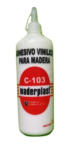 Pegamento Adhesivo Vinilico Maderplast C-103 1kg Cola Menv