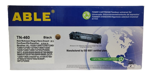 Toner Able Para Brother Tn460