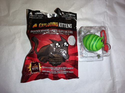 Exploding Kittens Llaveros Cattermelon Catterwocky Set