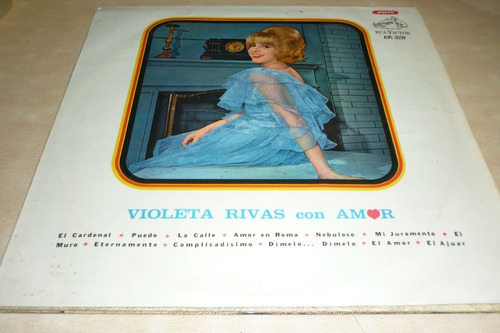 Violeta Rivas Con Amor Vinilo Excelente