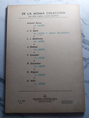 Imagen 9 de 9 de Antiguas Partituras Schumann Para Piano. 12 Lieder. Ian 493