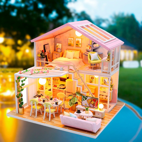 Conjunto Completo De Móveis Creative Doll House