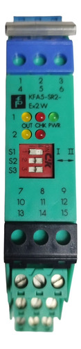 Pepperl+fuchs Kfa5-sr2-ex2.w, Switch Amplificador Usado.