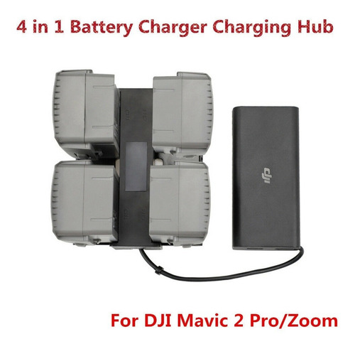 Cargador De Batería 4 En 1/ Dji Mavic 2 Pro/zoom Drone