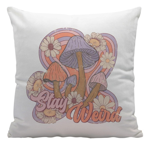 Groovy Stay Weird, Retro, Estilo Hippie, Diseño De Margarita