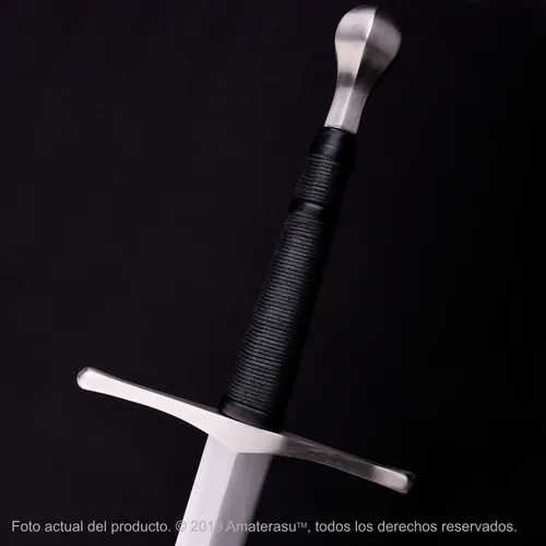 Espada Mano Y Media Cruzada Templaria Medieval Forjada Full