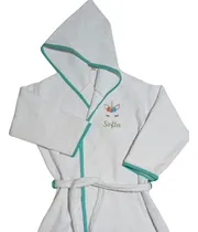 Comprar Batas De Toalla Para Niños Talles 2 Y 4  Personalizadas
