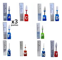 Comprar Punta De Dremel Cerámica Para Uñas Manicure Drill Broca
