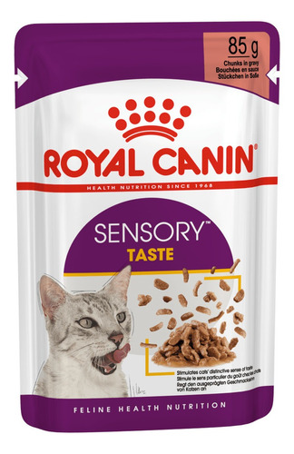 Pouch Royal Canin Sensory Taste Para Gato 85 Gr