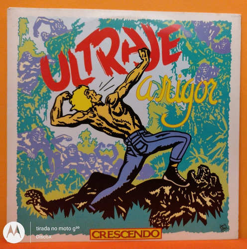 Ultraje A Rigor Crescendo - Lp Disco De Vinil Com Encarte