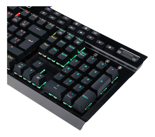 Imagen 5 de 7 de Teclado gamer Redragon Yama K550 QWERTY Outemu Purple español latinoamérica color negro con luz RGB