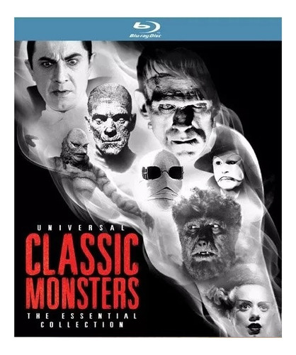 Universal Classic Monsters Coleccion Peliculas Disco Blu-ray