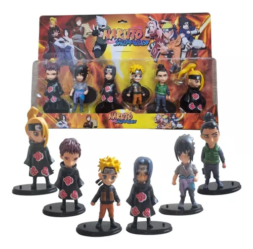 Naruto: 6 action figures para colecionadores e fãs do pequeno ninja, Conteúdo de marca