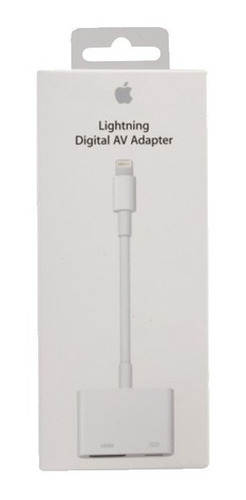 Adaptador Original Apple Md826am/a Lightning A Hdmi iPhone
