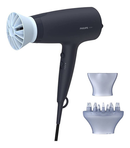 Secadora De Cabello Philips 2100 W + Difusor Y 6 Vel Bhd360