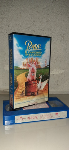 Vhs Babe El Chanchito  En La Ciudad En Español 