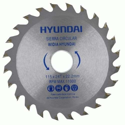 Hoja De Sierra Circular Widia Hyundai 230mm 40 Dientes G P