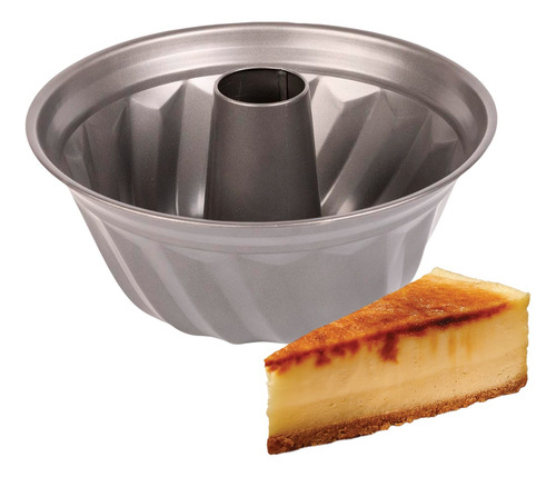 Molde Flanera Alta De Teflon Horno Flan Budin Antiadherente