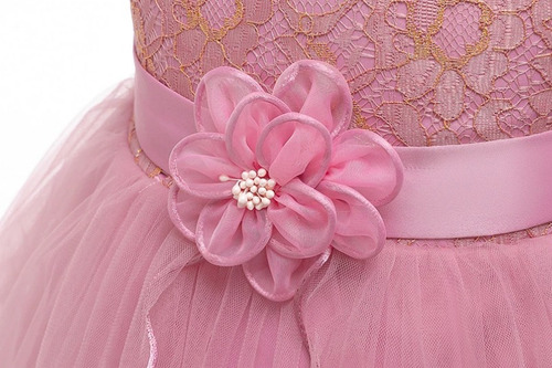 Vestido De Niña Para Fiesta Elegante Bautizo Pajesita Cumple