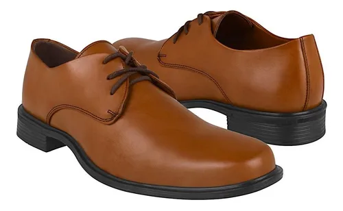 Zapatos Caballero Stylo 8019 Simipiel Caf Meses sin intereses