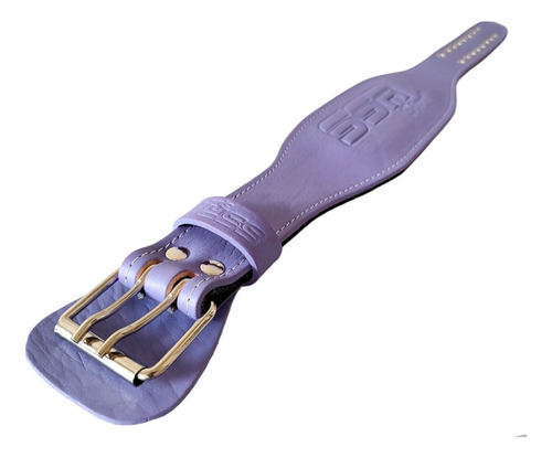 Cinturón Para Pesas Faja Levantamiento Gym Lila Ssr Sport