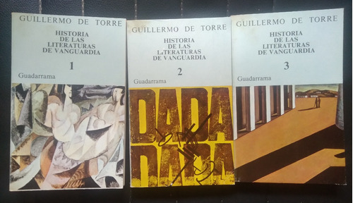 Historia De Las Literaturas De Vanguardia 3 Tomos G De Torre