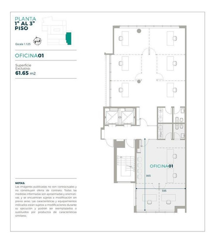 Imagen 2 de 8 de Oficina En Venta En Rosario