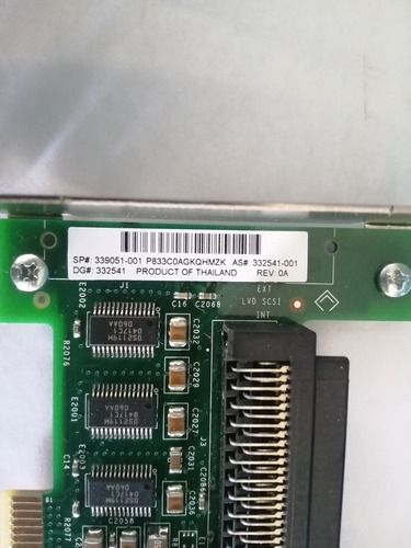 Lsi Logic Lsi20320-hp Ultra320 Scsi Controller 64 Bit Pci