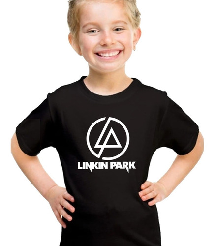 Imagen 4 de 6 de Remera Linkin Park Música Algodón Premium