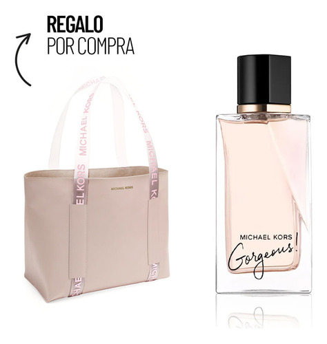 Kit Perfume Mujer Michael Kors Gorgeous Edp 100ml + Iconic T