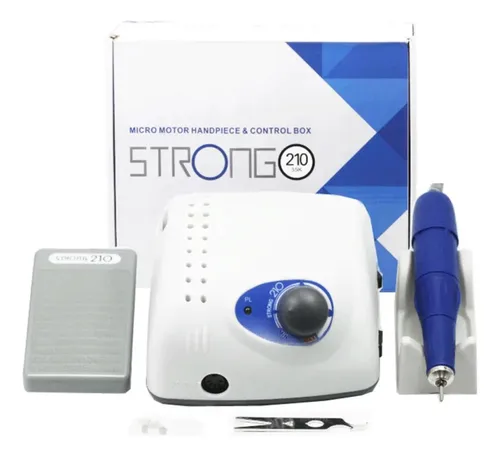 Lixadeira Motor Strong Unha Podologia 40mil Rpm Profissional