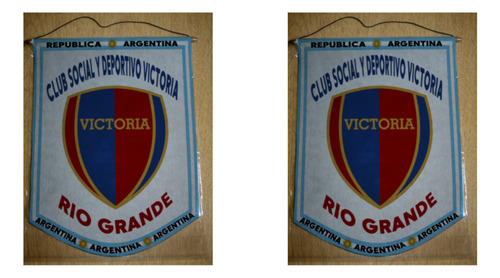 Banderin Grande 40cm Club Victoria Rio Grande