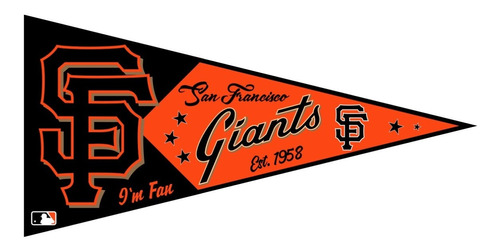 Adesivo Externo - San Francisco Giants - 20cm X 10cm