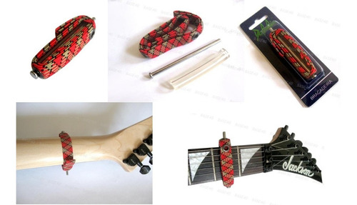 Imagen 5 de 6 de Capotraste Elastico Importado Para Guitarra (liga)