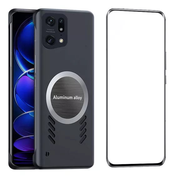 Funda Para Oppo Find X5 Pro Adsorbible Tener Vidrio Membrana