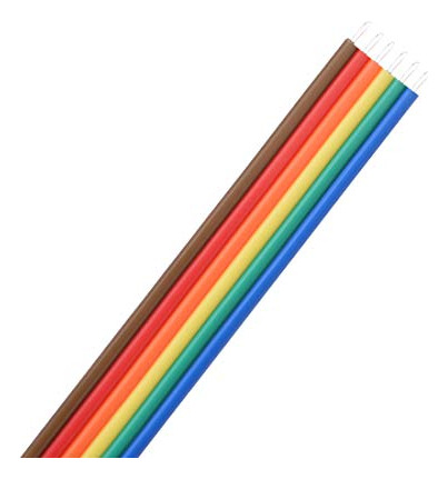 Pack De 10 Cables Jumper 6-pin Para Arduino - Conectividad F