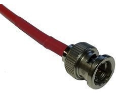 3ft Hd Sdi Mini Rg59 Cable, Bnc-bnc Gepco Vdm230 Cable- Rojo