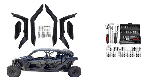 Cantoneras Loderas Para Can Am Maverick X3 Max 2020-2022