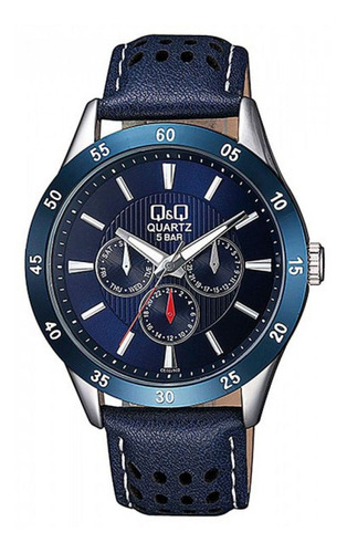 Reloj Para Hombre Q&q Sport Ce02j502y Azul