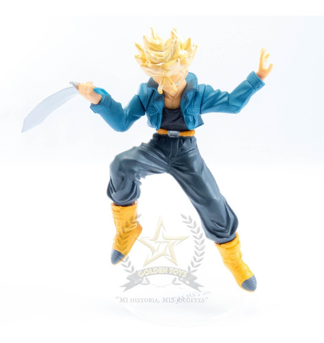 Dragon Ball Gashapon Trunks Ssj 1 Golden Toys