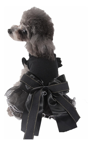 Qwinee Elegante Vestido De Fiesta Para Perro, Decoración D.