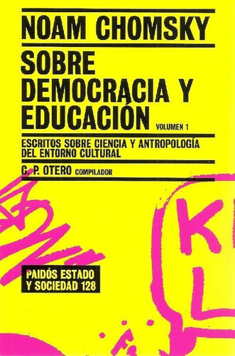 Libro Sobre Democracia Y Educación Vol 1 De Noam Chomsky C P