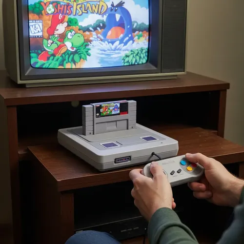 Yoshi Island 100% Original Snes Super Nintendo Mario World