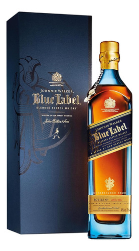 Blue Label 750ml Johnnie Walker Original Importado Alaska 