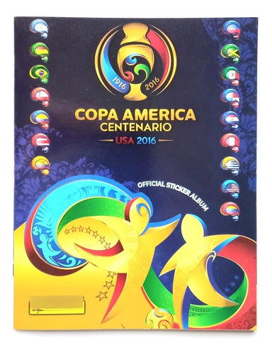 Album Copa América Centenario 2016 Usa (semicompleto)