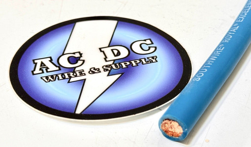 2 Awg Excelene Welding Battery Cable Blue 600v Made In Bbv