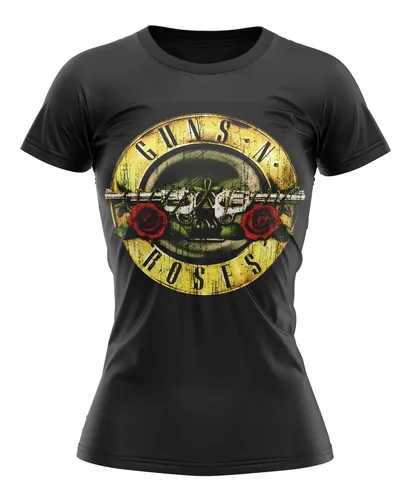 Camiseta guns n roses mujer hotsell