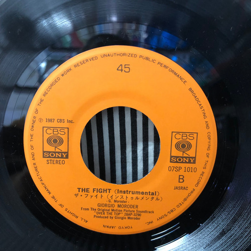 Sammy Hagar Winner Takes It All Vinil 7 Polegadas Estandar (Usado)