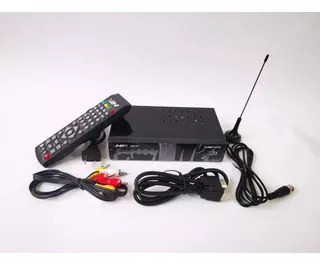 Tdt Decodificador Para Tv Receptor Televisor Codificador Hd Color Negro
