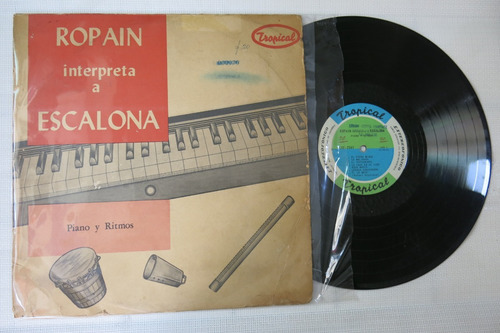 Vinyl Vinilo Lp Acetato Ropain Interpreta A Escalona Pianos 